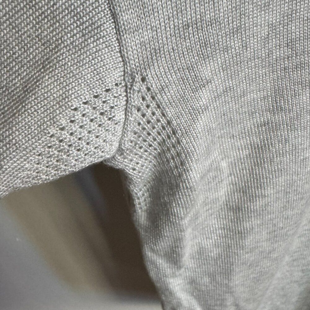 NWT Athleta Women's Light Weight Cardigan in Light Gray - Plus Size - Picture 5 of 5
